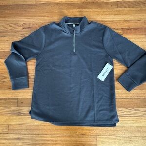 Express Charcoal Quarter Zip - NWT